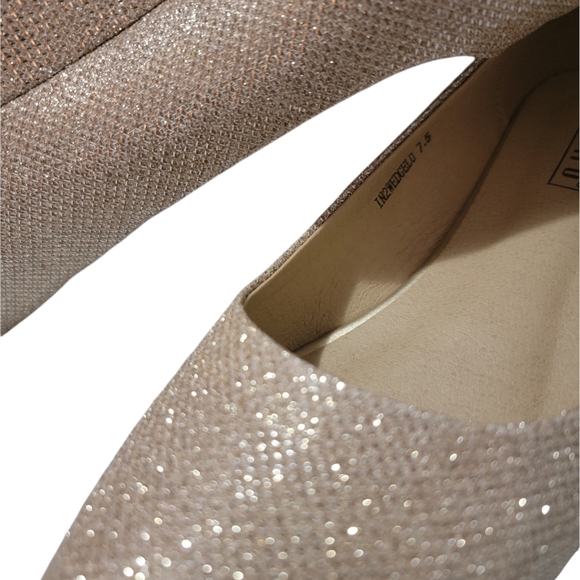 Sparkling COOL wedges sz 7.5 - Picture 6 of 7